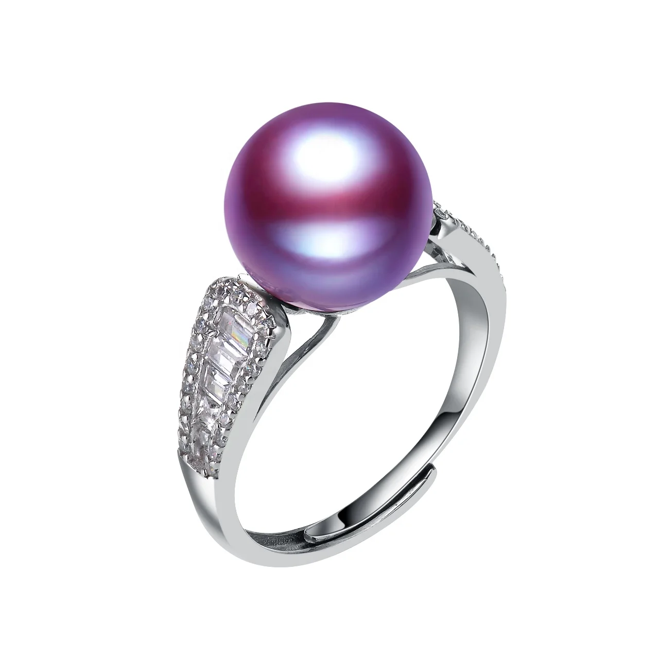 Wholesale Mother's Day Gift Silver Jewelry 925 Sterlings Purple Pearl Ring Jewelry
Wholesale Mother's Day Gift Silver Jewelry 925 Sterlings Purple Pearl Ring Jewelry