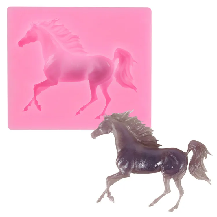 3D Horse Silicone Mold Animal Cake Cupcake Fondant Chocolate Sugarcraft Candy Mould DIY Cake Decorating Tools, Pink/custom
3D Horse Silicone Mold Animal Cake Cupcake Fondant Chocolate Sugarcraft Candy Mould DIY Cake Decorating Tools, Pink/custom