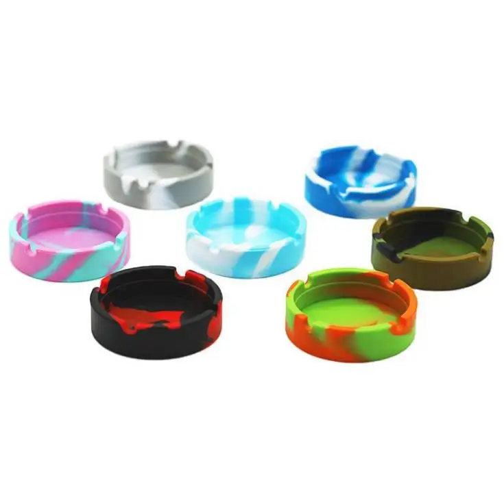 Silicone Ashtray High Temperature Resistance Mini Ash Tray Portable Soft Anti-scalding Cigarette Holder Novelty Smoking Accessor, Multi
Silicone Ashtray High Temperature Resistance Mini Ash Tray Portable Soft Anti-scalding Cigarette Holder Novelty Smoking Accessor, Multi