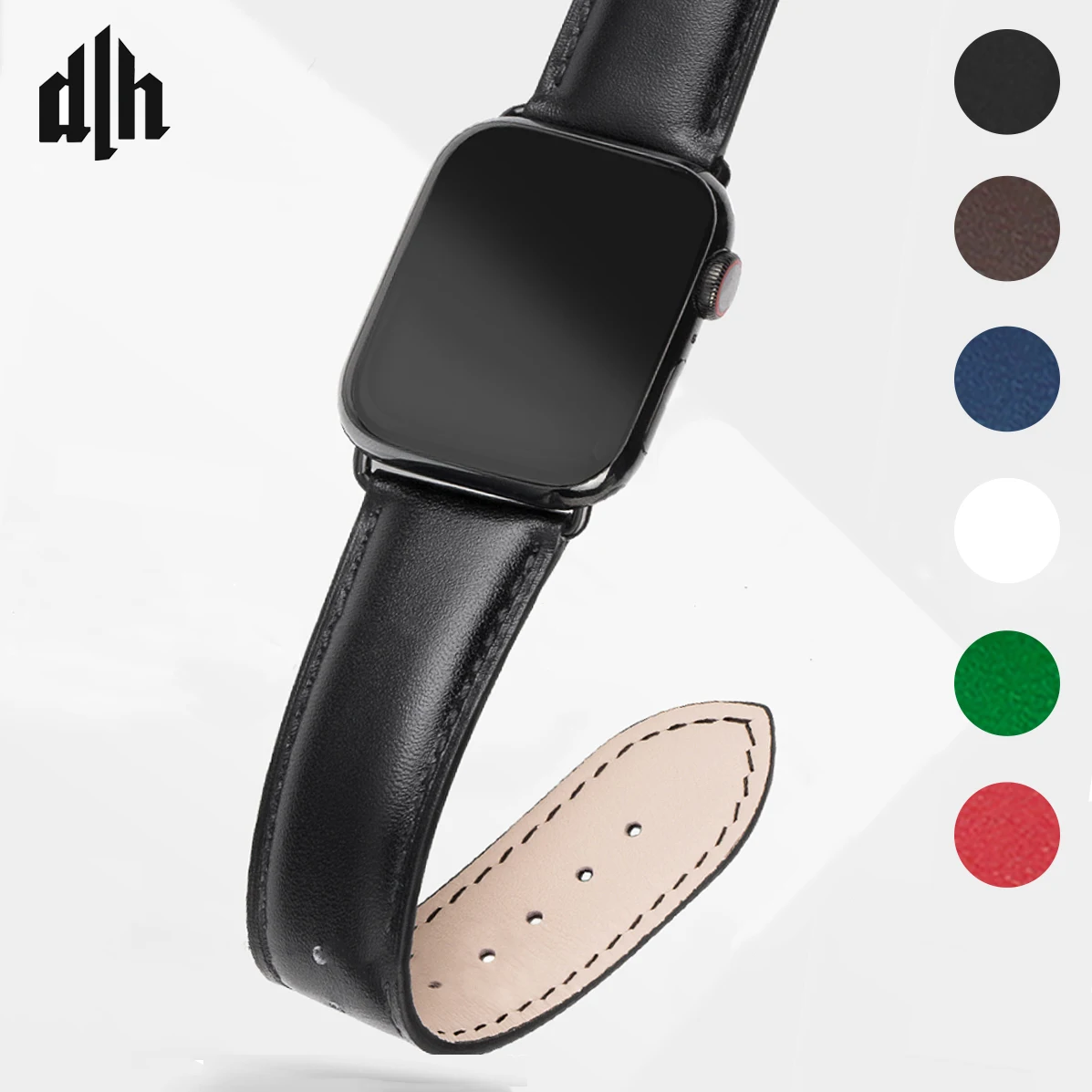 Custom High Quantity Cowhide Genuine Leather Watch Strap For Apple Watch Top Layer Leather Apple Watch 7 Band Strap
Custom High Quantity Cowhide Genuine Leather Watch Strap For Apple Watch Top Layer Leather Apple Watch 7 Band Strap