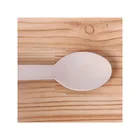 Food Family Food Grade Restaurant Family Use Disposable Wooden Spoon Flat Spoon