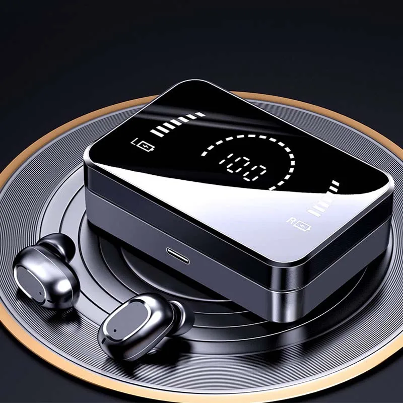 wholesale mobile accessories power bank earphones tws earphone wireless earbud wireless earphones powerbank, Black and white
wholesale mobile accessories power bank earphones tws earphone wireless earbud wireless earphones powerbank, Black and white