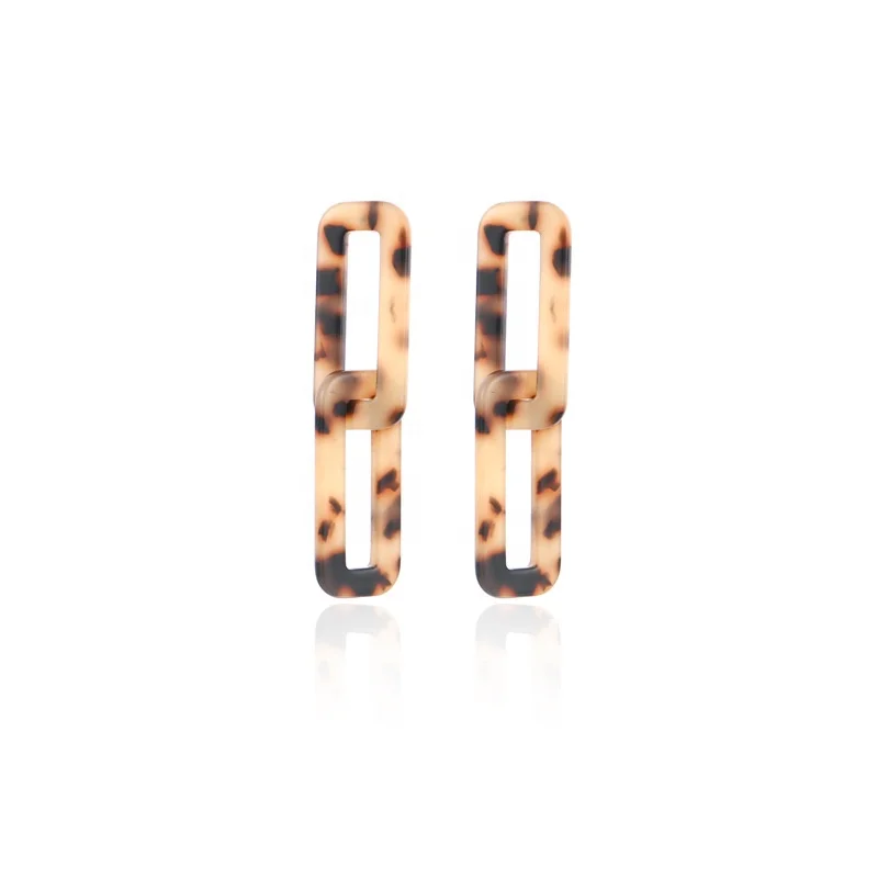 Rectangular Stud Earring Leopard Geometric Earrings for Women Party Jewelry New Fashion Wholesale
Rectangular Stud Earring Leopard Geometric Earrings for Women Party Jewelry New Fashion Wholesale