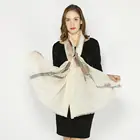 Wool Scarf Women Hijab 95*185CM 100% Thin Shawl Dupatta