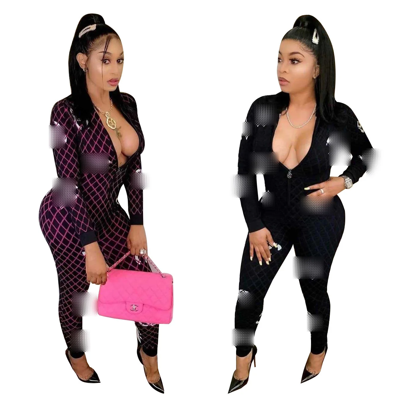 Dalesell Women's autumn fashion casual digital printing Jumpsuit 2 colors designer clothes famous brands women
Dalesell Women's autumn fashion casual digital printing Jumpsuit 2 colors designer clothes famous brands women