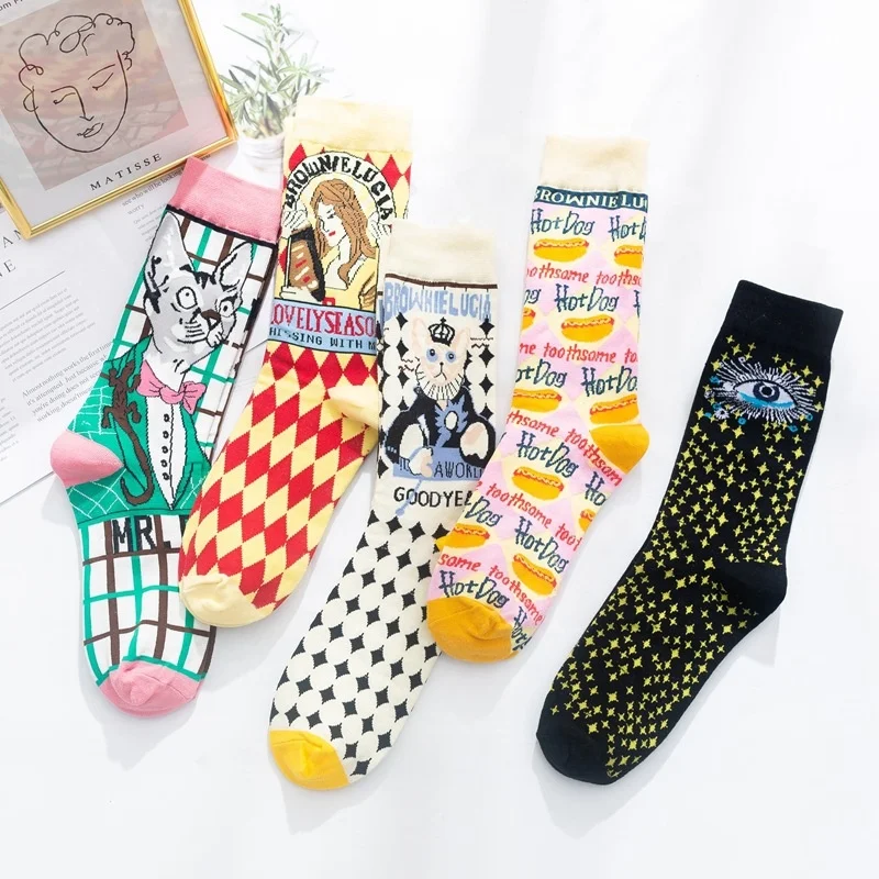 Unisex Autumn And Winter Warmer Thicken Style Knitted Needle Fashion Girl Breathable Happy Ankle Socks
Unisex Autumn And Winter Warmer Thicken Style Knitted Needle Fashion Girl Breathable Happy Ankle Socks