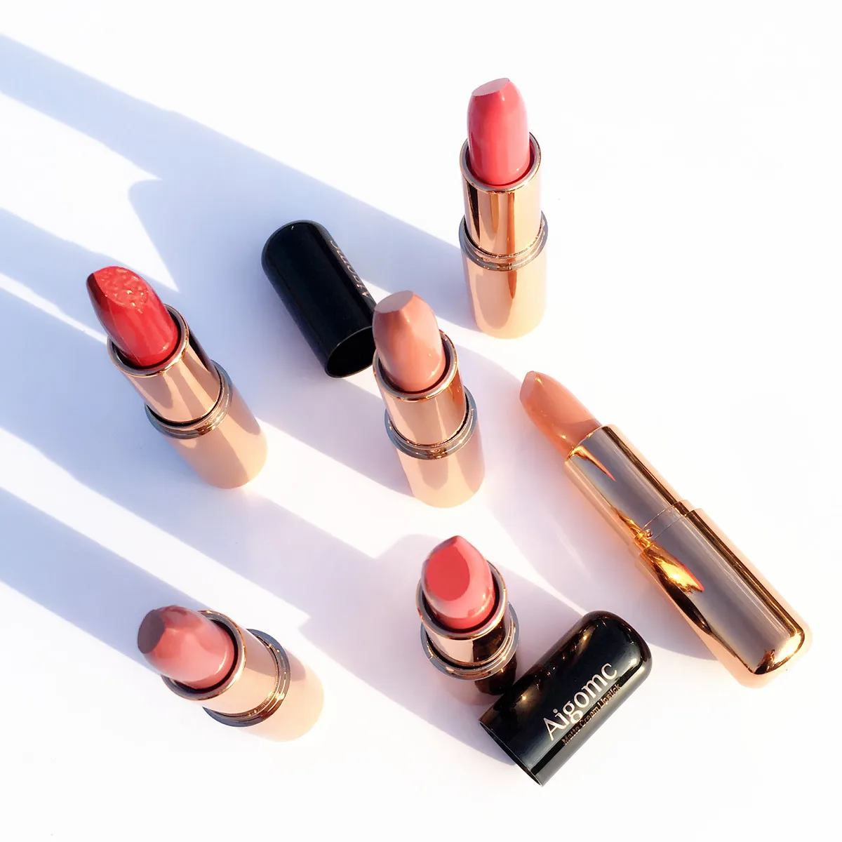 Private Label Colorful Lipstik Factory Directly Supplying Gold Coating Luxury Stick Lipstick
Private Label Colorful Lipstik Factory Directly Supplying Gold Coating Luxury Stick Lipstick