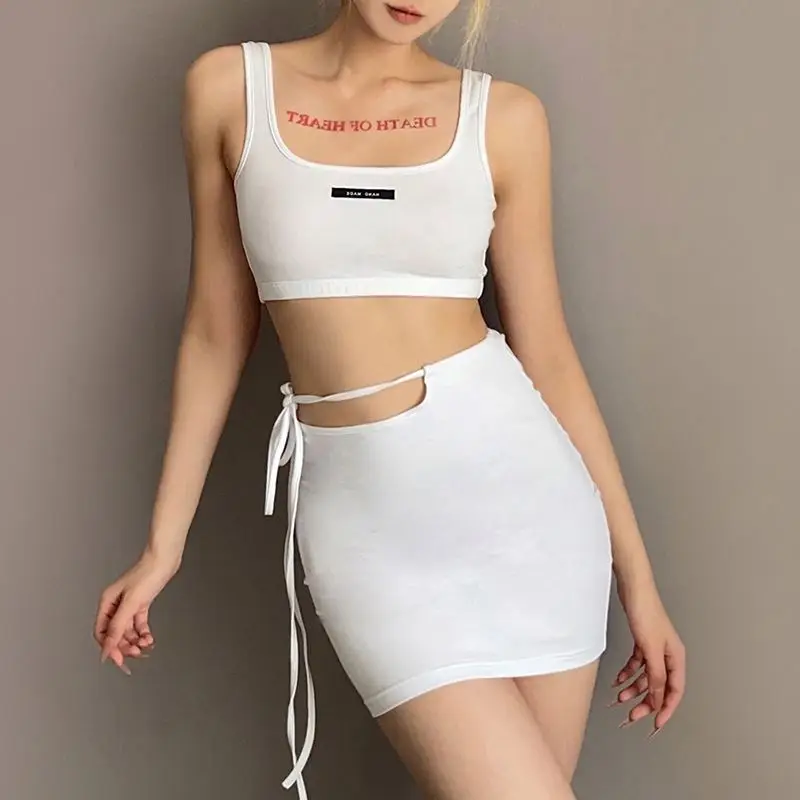 Dvacaman 2021 Trendy Summer New Arrivals Women's Crop Label Vest High Waist Skirt Two Pieces Verified Suppliers Women Clothing
Dvacaman 2021 Trendy Summer New Arrivals Women's Crop Label Vest High Waist Skirt Two Pieces Verified Suppliers Women Clothing
