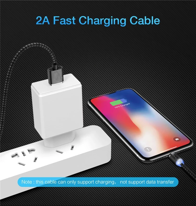 Top selling 3 in 1 magnetic cable speed charge usb date cable for iphone and android for - ANKUX.COM