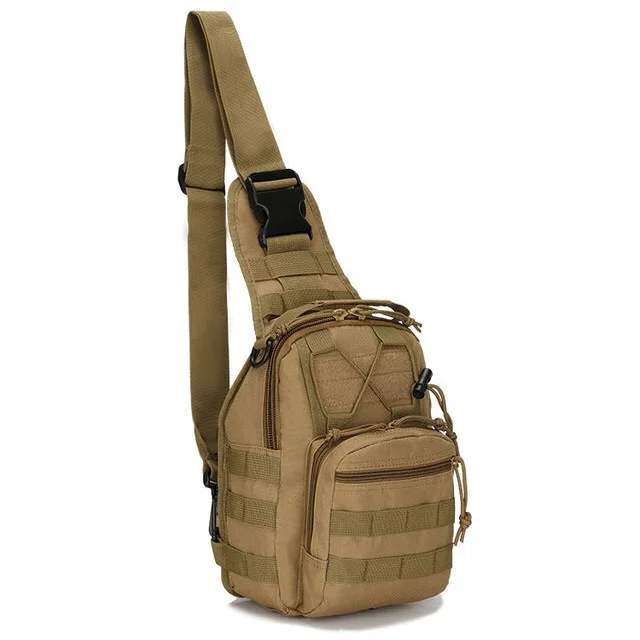 Multifunctional Outdoor Sports Army Military Waterproof Mens Tactical Sling Shoulder Chest Bag for Camping Hiking Riding, More color you can choose
Multifunctional Outdoor Sports Army Military Waterproof Mens Tactical Sling Shoulder Chest Bag for Camping Hiking Riding, More color you can choose