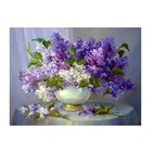 Modern art canvas flower oil painting diy crystal diamond painting