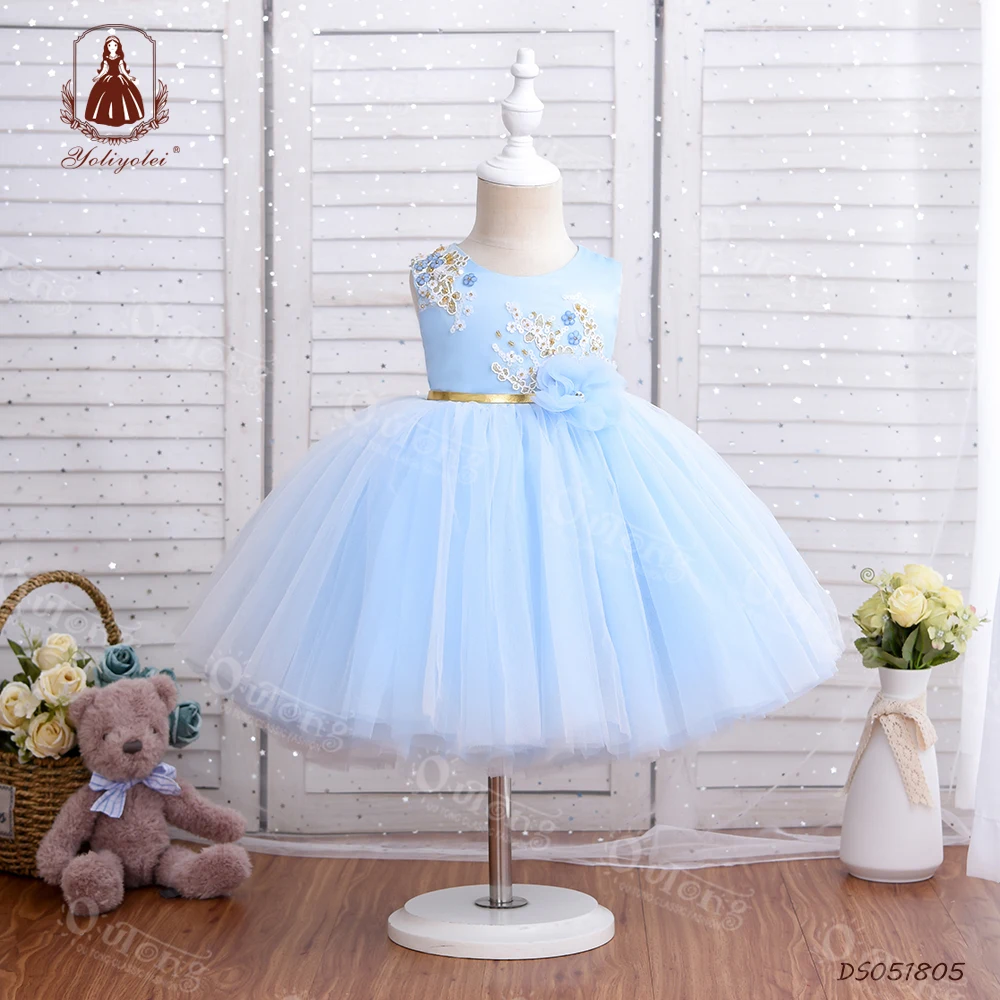 2020 Wholesale Sleeveless Party Wear Blue Formal Embroidered Sequin Fluffy Prom Wedding Flower Girls' Dresses With Clasp, Pink, blue, white or customed
2020 Wholesale Sleeveless Party Wear Blue Formal Embroidered Sequin Fluffy Prom Wedding Flower Girls' Dresses With Clasp, Pink, blue, white or customed