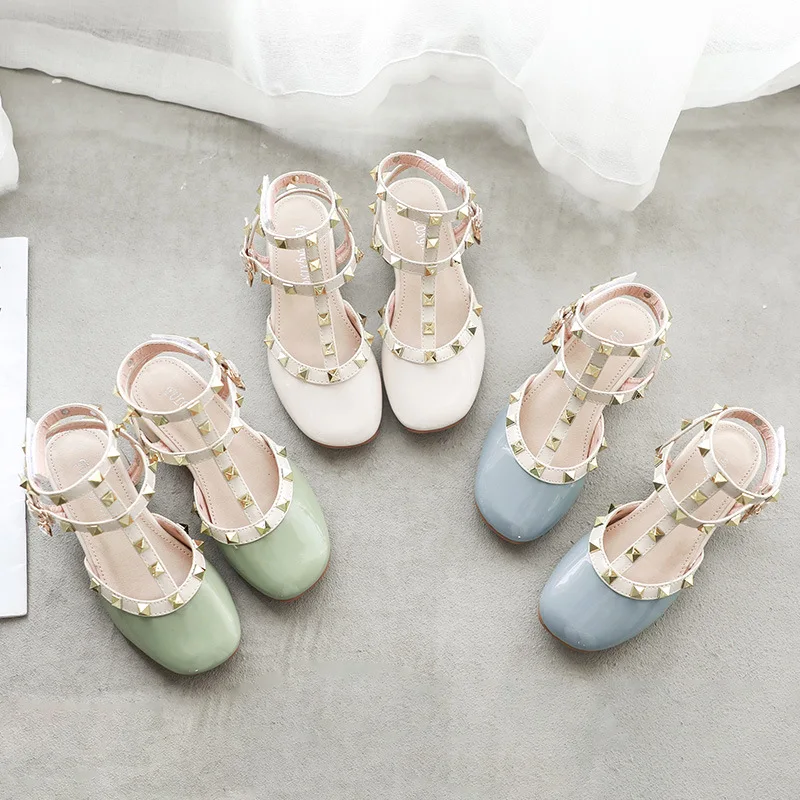 2021 Summer fashion new kids shoes girls bow-knot princess shoes comfortable low-heel sandals children, Green blue beige
2021 Summer fashion new kids shoes girls bow-knot princess shoes comfortable low-heel sandals children, Green blue beige