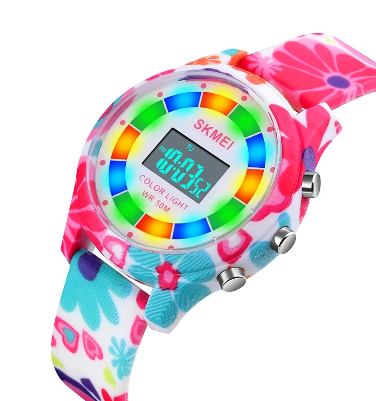 SKMEI 1596 Colorful Cartoon Silicone LED Digital Wrist Watch for Kids Best Selling Boys and Girls Unisex Digital Sport Popular
SKMEI 1596 Colorful Cartoon Silicone LED Digital Wrist Watch for Kids Best Selling Boys and Girls Unisex Digital Sport Popular