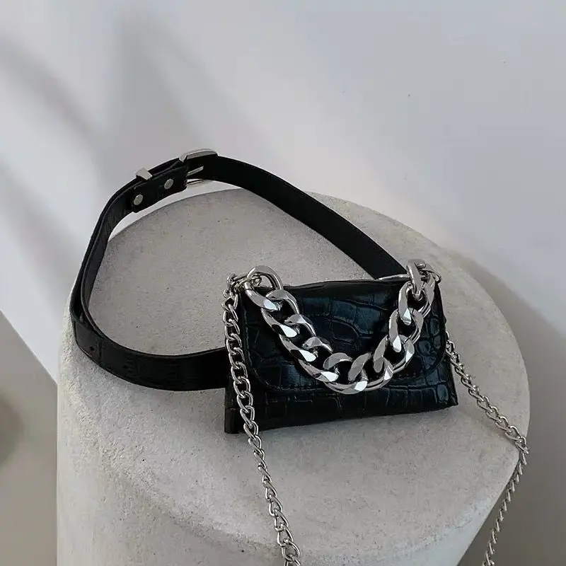 Ladies Fashion Designer Handbags Cool Black Casual Luxury Bag PU Belt Small Waist Bag For Women, Multi colors
Ladies Fashion Designer Handbags Cool Black Casual Luxury Bag PU Belt Small Waist Bag For Women, Multi colors