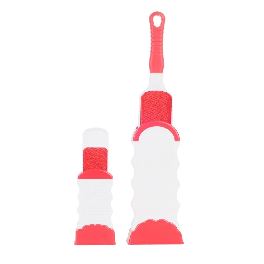 Finesource new popular red PP polyester felt pet hair self cleaning pet brush for home use
Finesource new popular red PP polyester felt pet hair self cleaning pet brush for home use