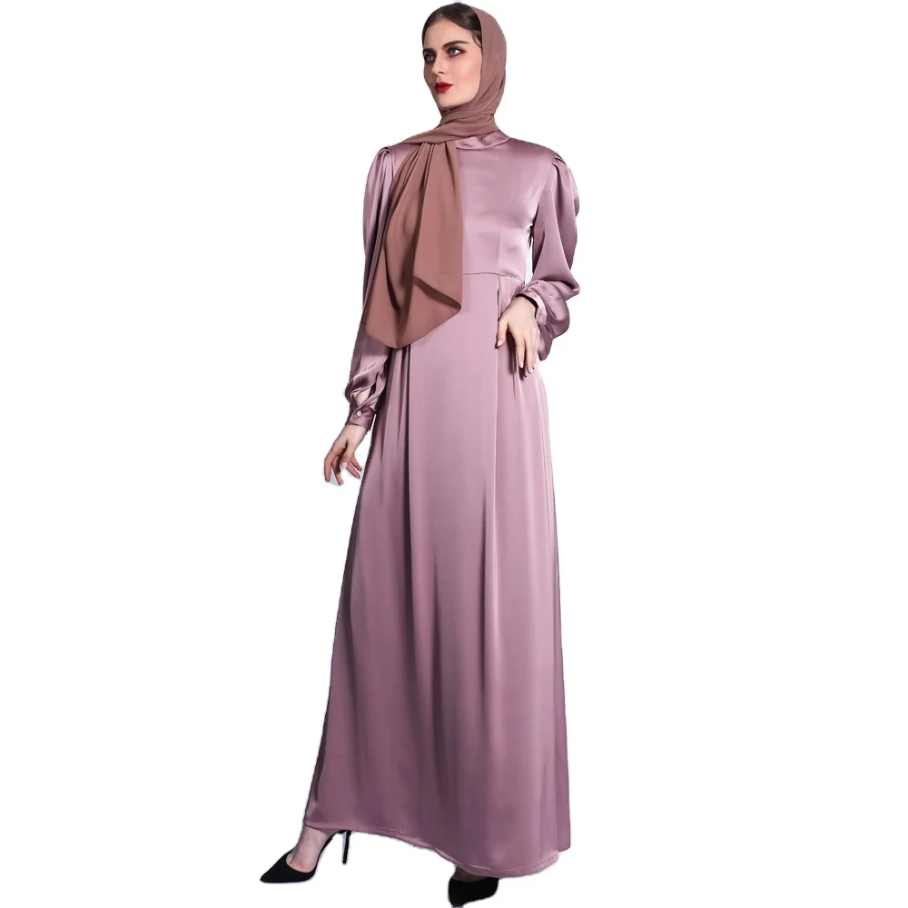 Autumn Islamic Clothing New Matte A-line High Waist Back Zipper Dress Lantern sleeves basic skirt Muslim Women Abayah Turkey
Autumn Islamic Clothing New Matte A-line High Waist Back Zipper Dress Lantern sleeves basic skirt Muslim Women Abayah Turkey