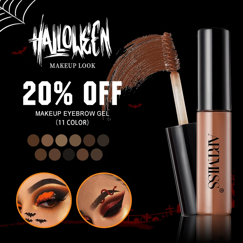ARTMISS Natural Long Lasting Waterproof Eyebrow Gel Peel Off Brown Color Make Up Eye Brow Tint Eyebrows, 2 colors
ARTMISS Natural Long Lasting Waterproof Eyebrow Gel Peel Off Brown Color Make Up Eye Brow Tint Eyebrows, 2 colors