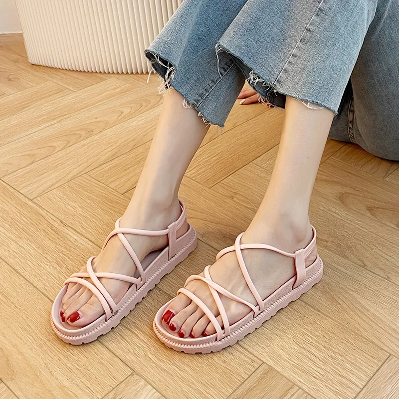 China factory OEM customized logo acceptable high quality women footwear PVC casual beach sandal for women
China factory OEM customized logo acceptable high quality women footwear PVC casual beach sandal for women