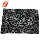 High Quality Men Women Black 100% Wool Shawl Scarf