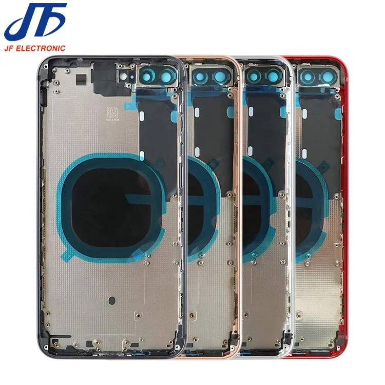 Hot selling repair parts body rear glass chassis replacement for iphone 8 plus 8p battery back housing with logo, Black white gold red
Hot selling repair parts body rear glass chassis replacement for iphone 8 plus 8p battery back housing with logo, Black white gold red