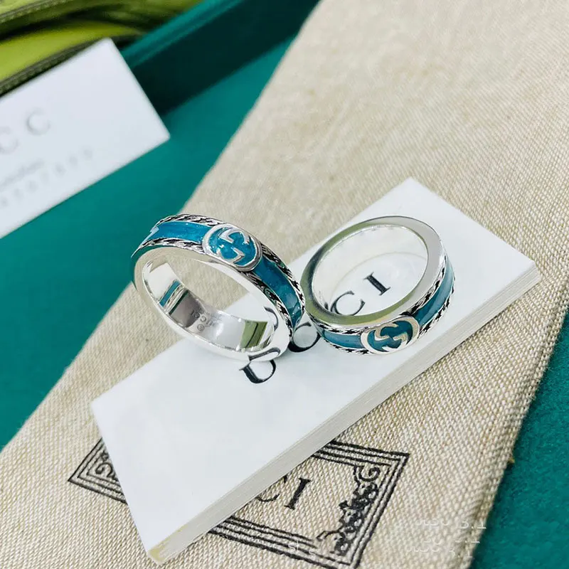 Original Factory Wholesale Enamel Ring For Mens Womens Double G Brand Design 925 Sterling Silver Rings Jewelry, As the picture shows
Original Factory Wholesale Enamel Ring For Mens Womens Double G Brand Design 925 Sterling Silver Rings Jewelry, As the picture shows