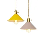 Lamp Durable Interior Decoration Chandelier For Living Room Bedroom Copper Iron Led Pendant Lamp