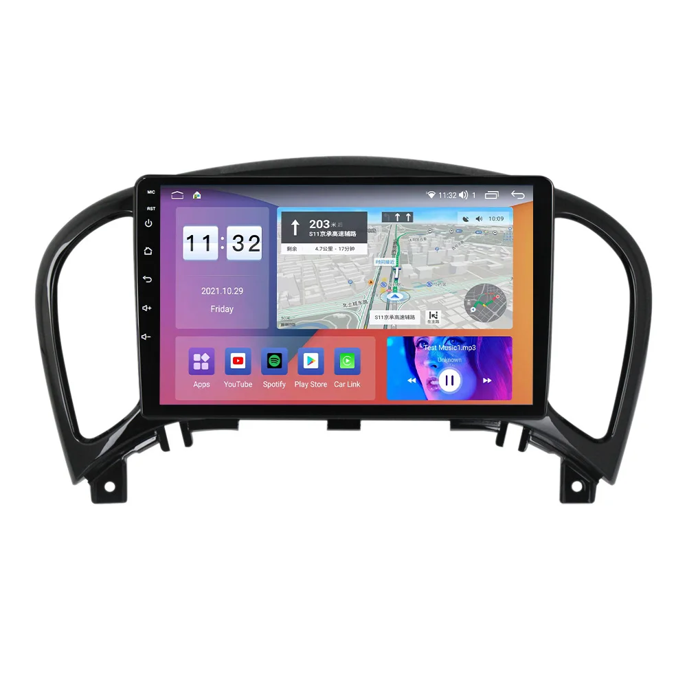 Mekede car radio gps 4G LTE car dvd player for Nissan Juke 2010-2014 car video WIFI BT Audio system AM FM Carplay multimedia
Mekede car radio gps 4G LTE car dvd player for Nissan Juke 2010-2014 car video WIFI BT Audio system AM FM Carplay multimedia