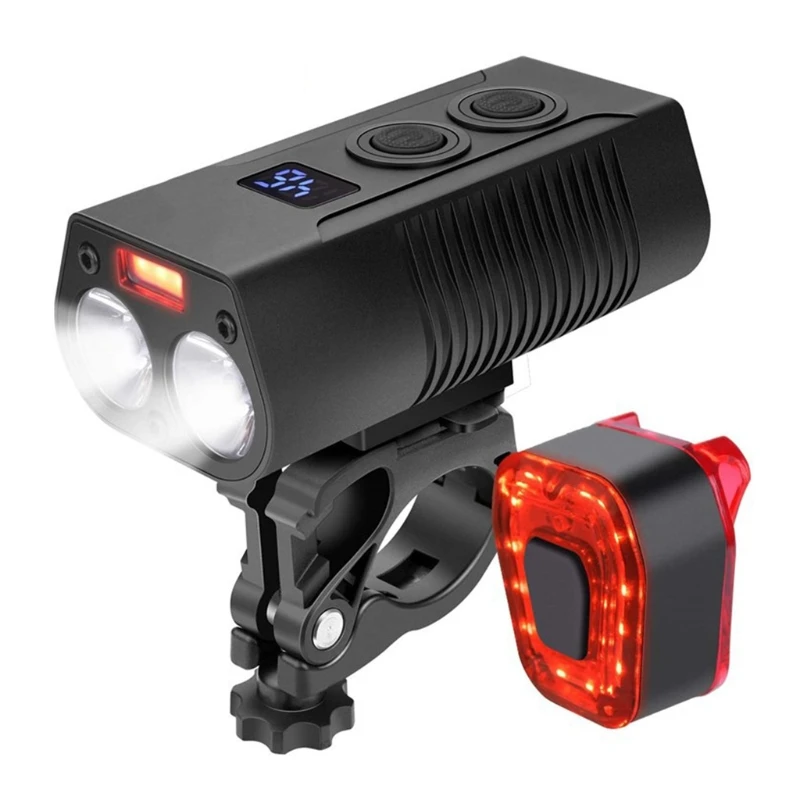 Bike Front Light Set Waterproof MTB Bicycle Lamp 5200mAh USB Rechargeable LED Bike Accessory Headlight Tail Light Set
Bike Front Light Set Waterproof MTB Bicycle Lamp 5200mAh USB Rechargeable LED Bike Accessory Headlight Tail Light Set