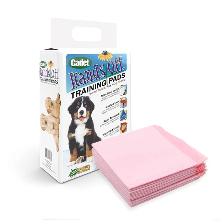 Customized Size Urine Absorbent Dog Training Pads Puppy Pee Training Mats