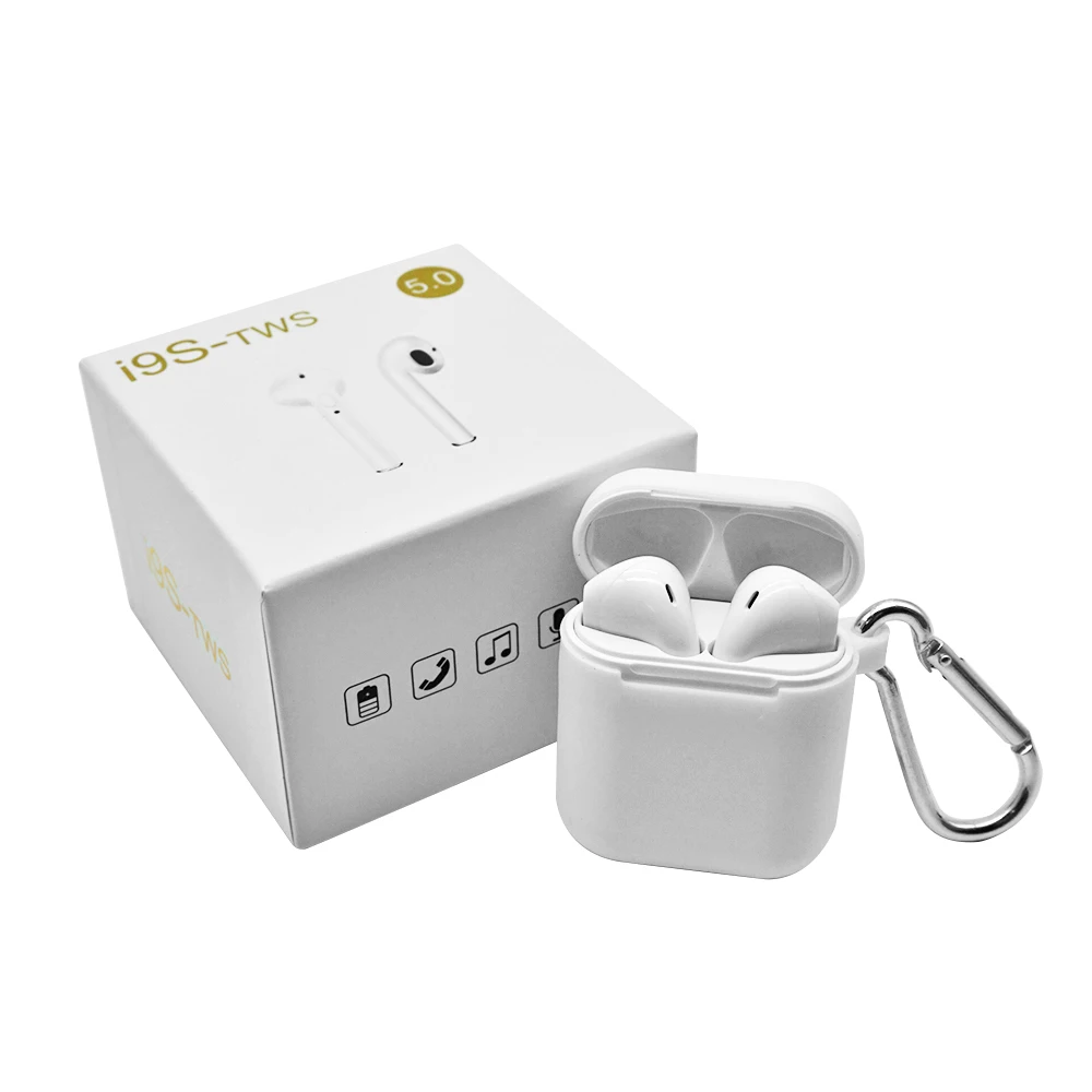 A+ TWS wireless earphone double ear earbud True Stereo wireless I9S TWS with charging case, N/a
A+ TWS wireless earphone double ear earbud True Stereo wireless I9S TWS with charging case, N/a