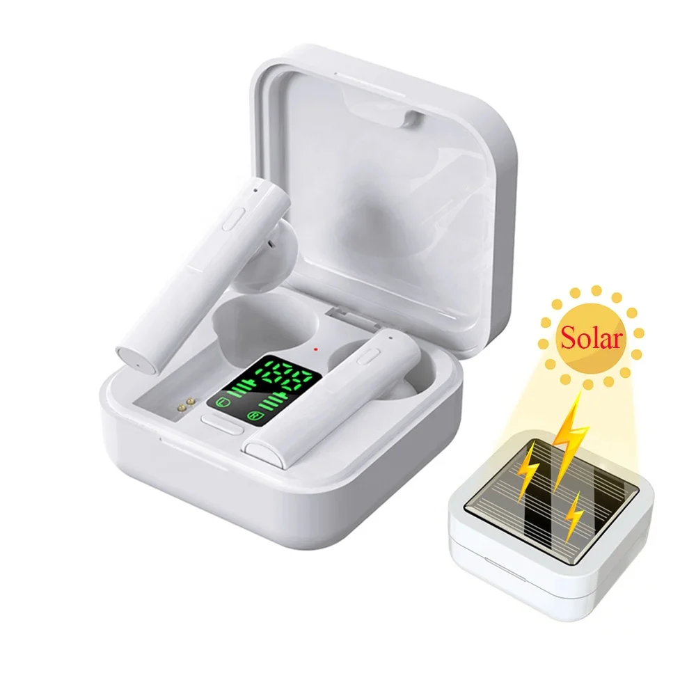 Air6Plus Solar charging True Wireless TWS Earbuds BT5.0 Earphone Headphone Earbuds For Xiaomi Redmi Mi Air2 Air2S Air2SE, White
Air6Plus Solar charging True Wireless TWS Earbuds BT5.0 Earphone Headphone Earbuds For Xiaomi Redmi Mi Air2 Air2S Air2SE, White