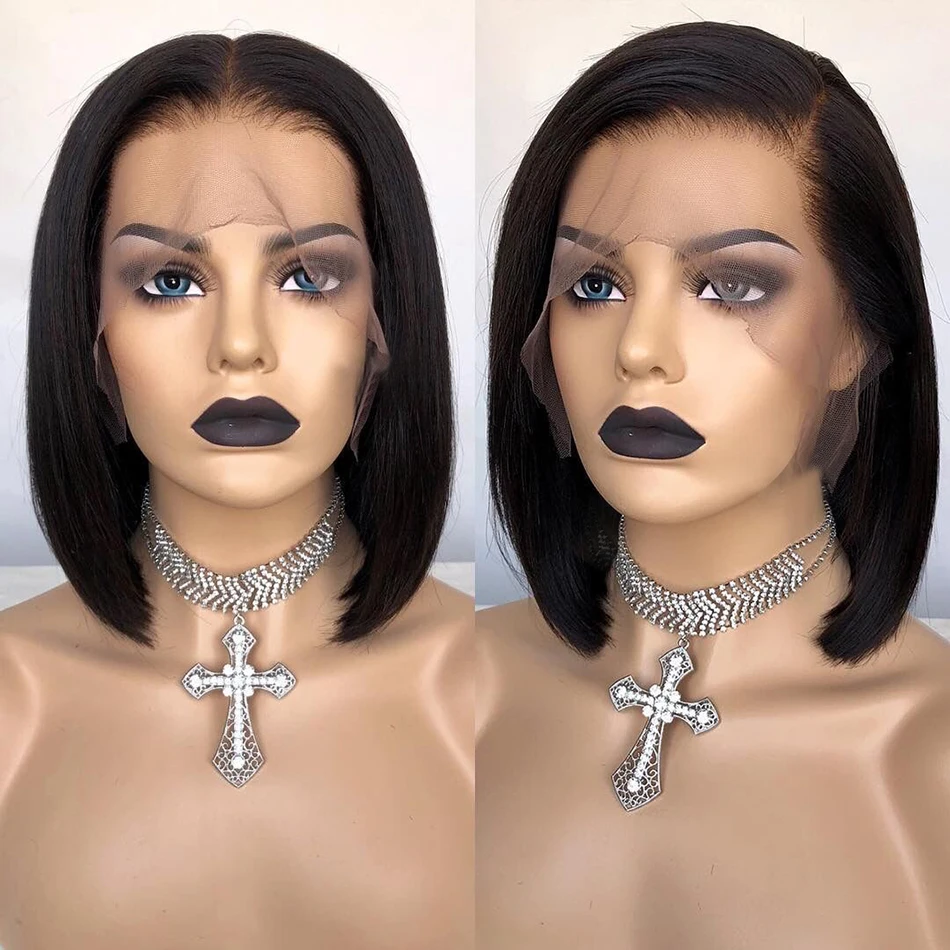 Wholesale Virgin Remy Human Hair Wigs Brazilian Hair Wigs For Black Women Short Bob Straight Frontal Lace Wig 8-16Inch
Wholesale Virgin Remy Human Hair Wigs Brazilian Hair Wigs For Black Women Short Bob Straight Frontal Lace Wig 8-16Inch