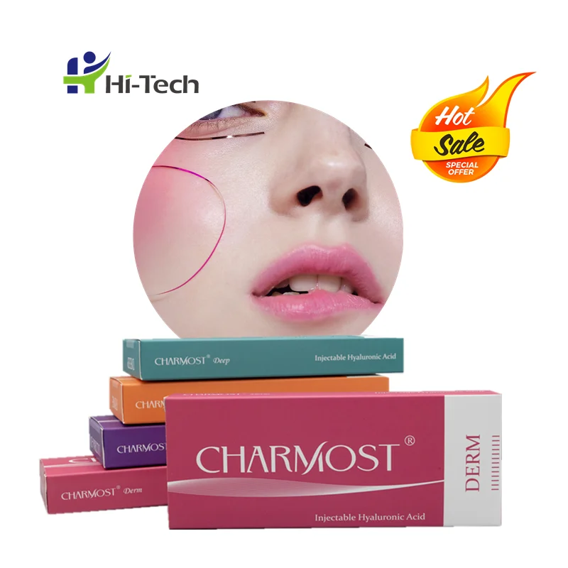 CE approved Charmost 2ml cross linked dermal Filler lip filler for pen, Transparent
CE approved Charmost 2ml cross linked dermal Filler lip filler for pen, Transparent