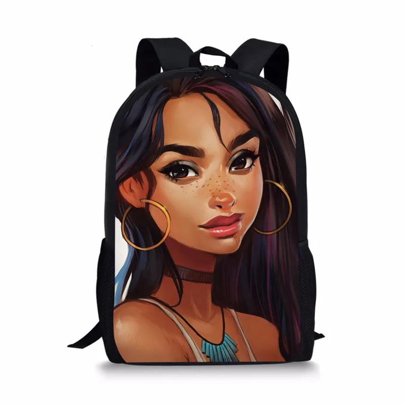 Afro African Girl Print College Student Lightweight Backpack Large Travel Rucksack School Book Bag For Teenage Girls
Afro African Girl Print College Student Lightweight Backpack Large Travel Rucksack School Book Bag For Teenage Girls
