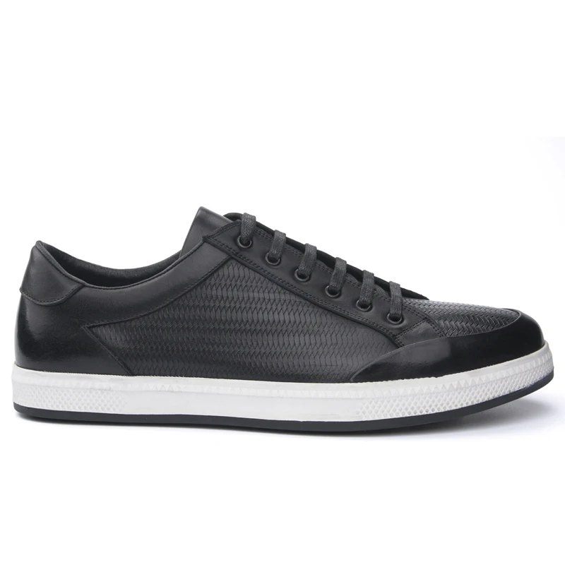 Factory direct sale new leather men's shoes sports casual men's running shoes, Black
Factory direct sale new leather men's shoes sports casual men's running shoes, Black