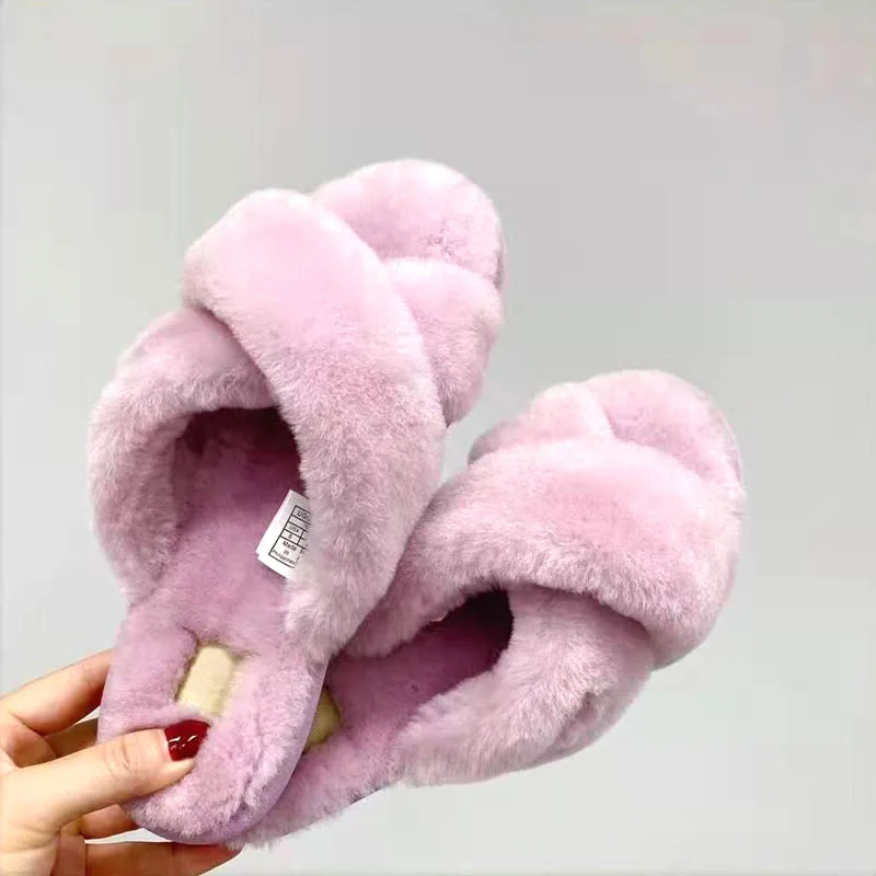 Wholesale Furry Slide Indoor Uggging Sandals Real Fur Fluff Slides Slippers, Black yellow red blue
Wholesale Furry Slide Indoor Uggging Sandals Real Fur Fluff Slides Slippers, Black yellow red blue