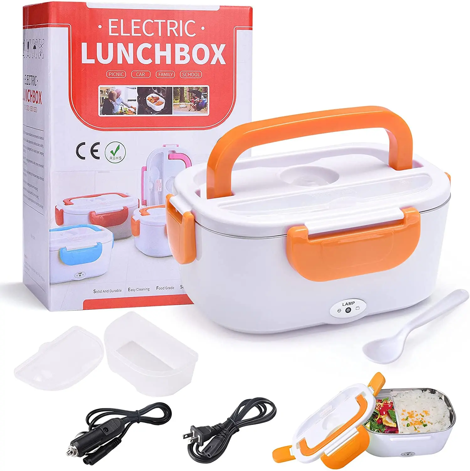 Insulated Keep Warm Thermos Stainless Steel Fresh Keeping Electric Lunch Box Kids Food Box, Customized
Insulated Keep Warm Thermos Stainless Steel Fresh Keeping Electric Lunch Box Kids Food Box, Customized