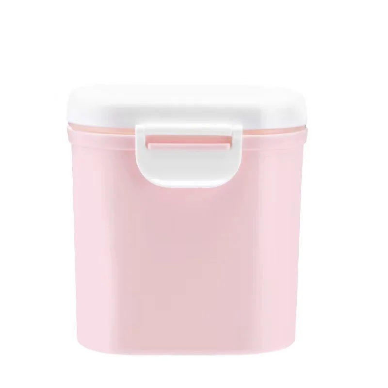 Simple portable baby milk powder storage box and infant feeding container with spoon
Simple portable baby milk powder storage box and infant feeding container with spoon
