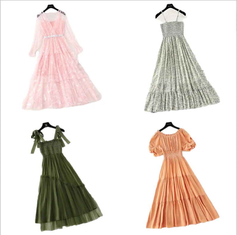 Summer quality chiffon women's outdoor long dress party activities sexy female skirt, Customized color
Summer quality chiffon women's outdoor long dress party activities sexy female skirt, Customized color