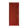 Turkish apartments interior flat wooden door sets with frame and line sound proof