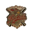 Manufacturer Custom Metal Soft Enamel Baseball Sport Lapel Pin Badge