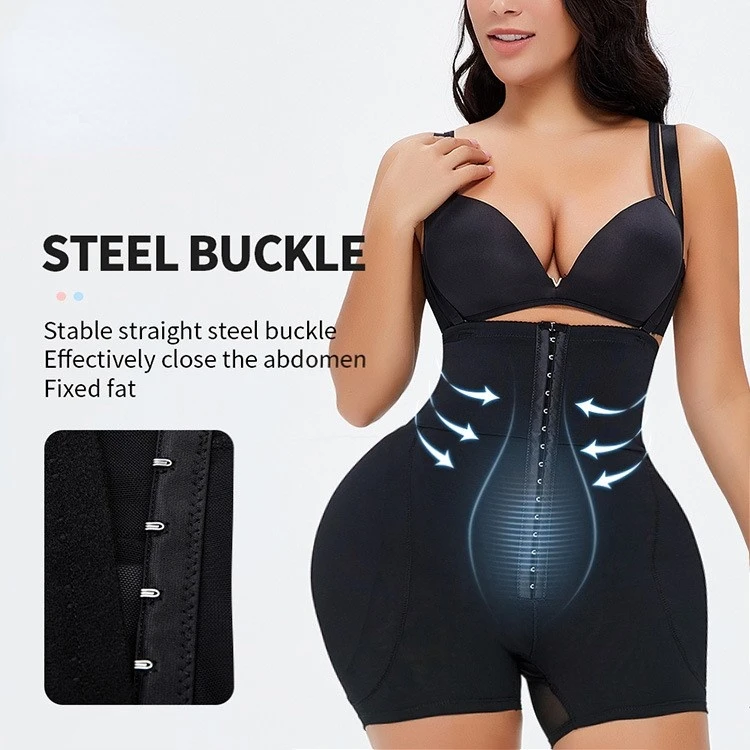 Wholesale High Quality Hip Padded Panties Fajas Body Shapers Plus Size Shapewear Bodysuit
Wholesale High Quality Hip Padded Panties Fajas Body Shapers Plus Size Shapewear Bodysuit