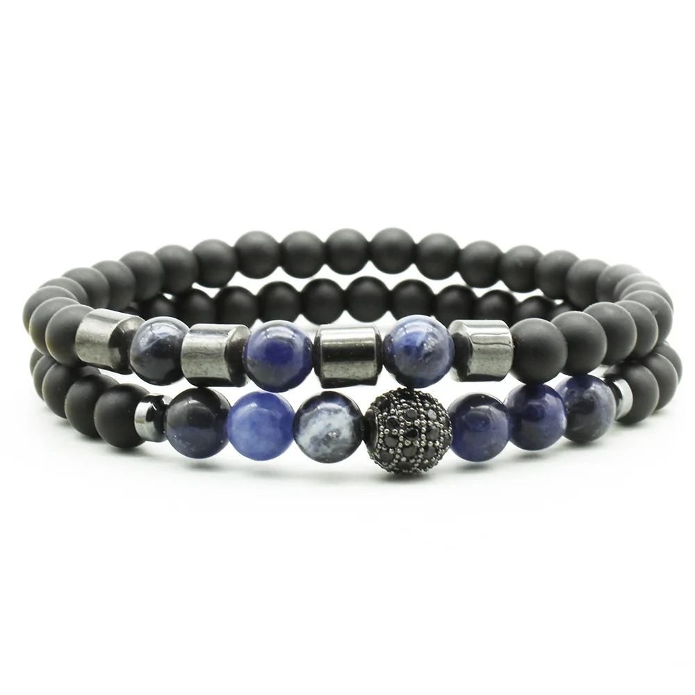 New Frosted Beads Natural Stone Bracelets Multi-Circle Buddha Beads Elastic Bracelet Jewelry
New Frosted Beads Natural Stone Bracelets Multi-Circle Buddha Beads Elastic Bracelet Jewelry