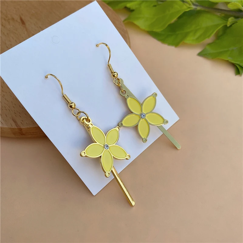Artilady Colorful Fashion Jewelry Earrings Cute Flower Stud Earrings For Women, Golden
Artilady Colorful Fashion Jewelry Earrings Cute Flower Stud Earrings For Women, Golden