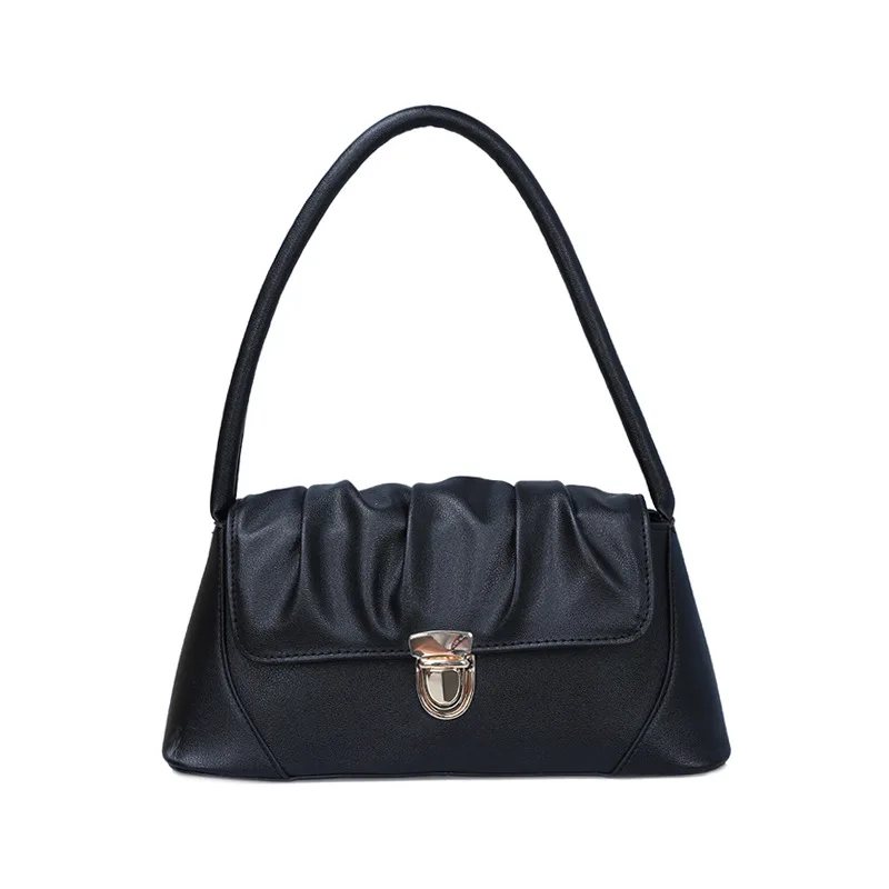 The new summer 2021 candy color ruffled one-shoulder armpit bag PU ladies one-shoulder bag
The new summer 2021 candy color ruffled one-shoulder armpit bag PU ladies one-shoulder bag