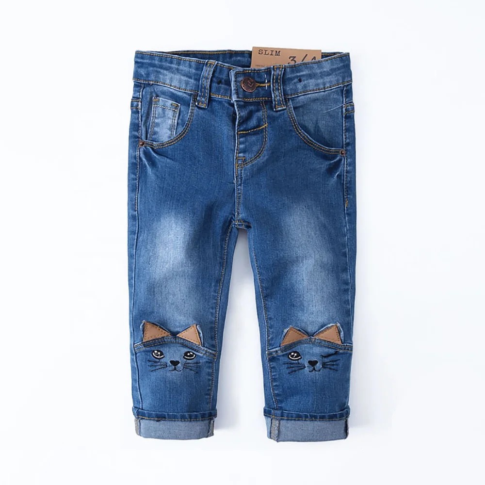 P0182 Girl's jeans with cartoon animal embroidery for boy's spring and autumn wear,Children's clothing
P0182 Girl's jeans with cartoon animal embroidery for boy's spring and autumn wear,Children's clothing