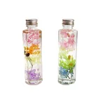 Eternal Preserved Flower Decoration Herbarium in Oil Bottle Real Dried Flowers For Home Decor