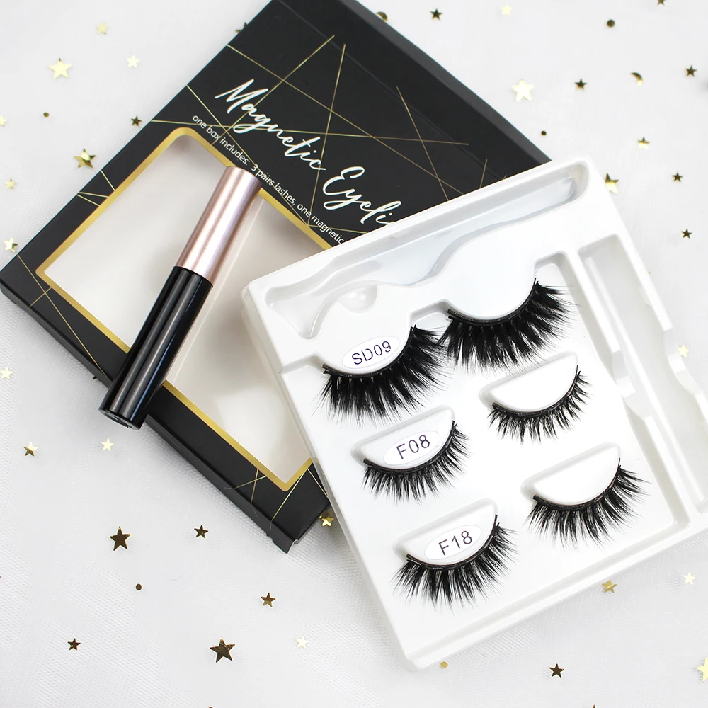 make your own eyelash box high quality magnetic eyelashes eyelash magnetic packaging box, Nature black
make your own eyelash box high quality magnetic eyelashes eyelash magnetic packaging box, Nature black
