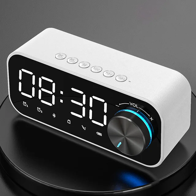 Speaker Indoor And Outdoor Portable Dual Alarm Clock Wireless Sound Speaker Alarm Clock
Speaker Indoor And Outdoor Portable Dual Alarm Clock Wireless Sound Speaker Alarm Clock